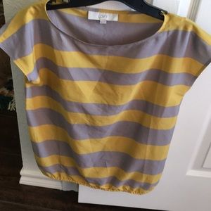 Loft striped shirt